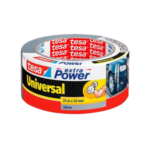Tesa Cinta Adhesiva Americana Extra Power 50 mm x 25 mm  Gris