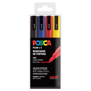 Rotuladores Posca Estuche PC3M EST4 182634672 Rotuladores Posca Estuche PC3M EST4 182634672