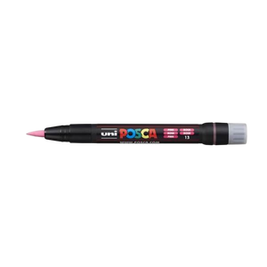 Posca PCF350 Marcador de Pintura  Punta Acrilica Estilo Pincel  Tinta Base al Agua  Resistente a la Luz  No Permanente  Ideal para Carteleria y Decoracion  Color Azul