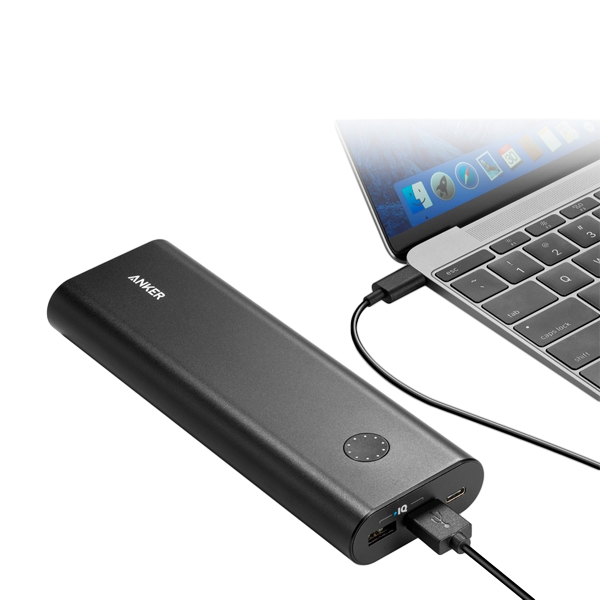 Anker PowerCore 20100 mAh USB C negra Power IQ  Powerbank Anker PowerCore 20100 mAh USB C negra Power IQ  Powerbank