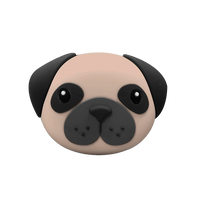 Celly Dogs Pug 2600mAh Powerbank Celly Dogs Pug 2600mAh Powerbank