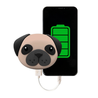 Celly Dogs Pug 2600mAh Powerbank Celly Dogs Pug 2600mAh Powerbank