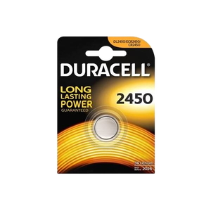 Duracell Pila Botón Litio CR2450 3V 1 unidad Duracell Pila Botón Litio CR2450 3V 1 unidad