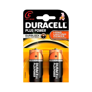 Duracell Pilas Alcalinas Plus Power C 15V 2 unidades Duracell Pilas Alcalinas Plus Power C 15V 2 unidades