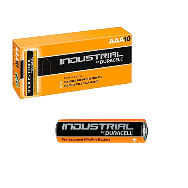 Duracell Pilas Alcalinas Industrial AAA 15V x10 unidades Duracell Pilas Alcalinas Industrial AAA 15V x10 unidades