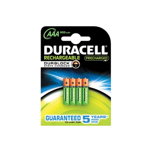 Duracell Pilas Recargables Recharge Ultra AAA 900mAh 4 uds