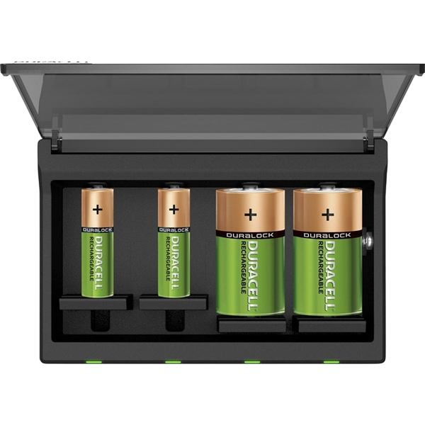 Duracell Cargador de Alta Velocidad AA AAA C D 9V Duracell Cargador de Alta Velocidad AA AAA C D 9V