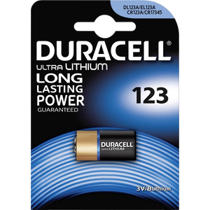 Duracell CR123A  Pila 3V Litio