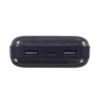 GEMBIRD PB2002 20000mAh 2x USBA Negro Bateria Externa GEMBIRD PB2002 20000mAh 2x USBA Negro Bateria Externa