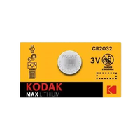 KODAK Pila Botón Litio CR2032 3V 1 unidad - Pila