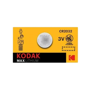 KODAK Pila Botón Litio CR2032 3V 1 unidad  Pila