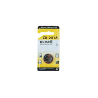 Maxell pila boton litio cr2016 3v 1 unidad en blister