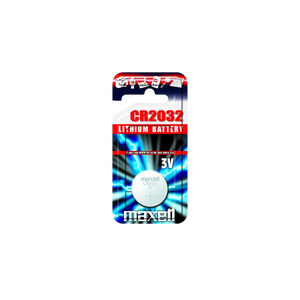 Blister Maxell pila botón Litio CR2032 3V  unidad