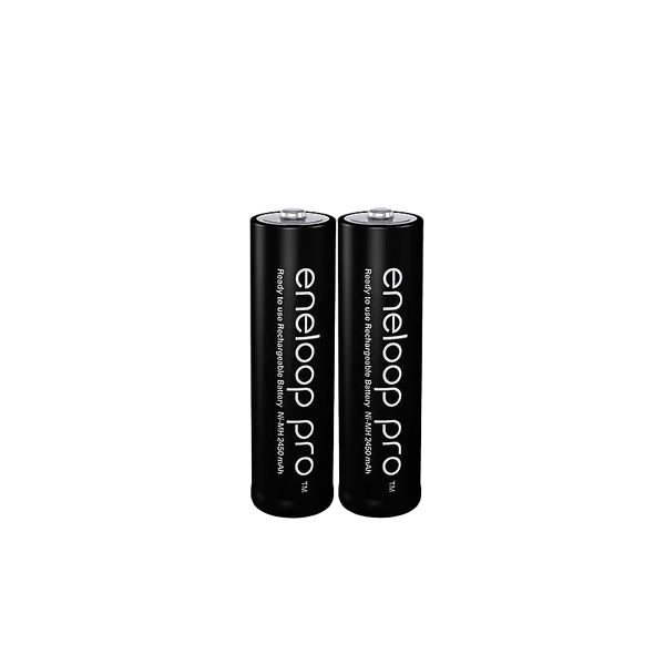 Panasonic Eneloop Pro Mignon AA 2500mAh x2  Pilas Panasonic Eneloop Pro Mignon AA 2500mAh x2  Pilas
