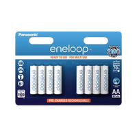 Panasonic Eneloop AA 1900mAh NiMH Pack 8  Pilas recargables