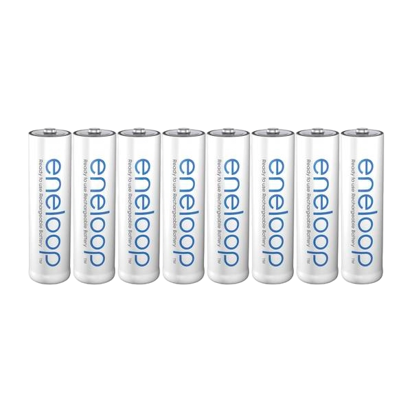 Panasonic Eneloop AA 1900mAh NiMH Pack 8  Pilas recargables Panasonic Eneloop AA 1900mAh NiMH Pack 8  Pilas recargables