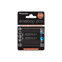 Panasonic Eneloop Pro Micro AAA 930mAh x2 Pilas Panasonic Eneloop Pro Micro AAA 930mAh x2 Pilas