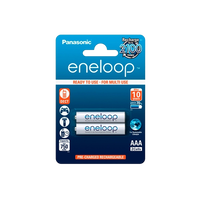 Panasonic Eneloop AAA 750mAh NiMH Pack 2 Pilas recargables Panasonic Eneloop AAA 750mAh NiMH Pack 2 Pilas recargables