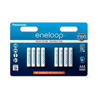 Panasonic Eneloop AAA 750mAh NiMH Pack 8  Pilas recargables