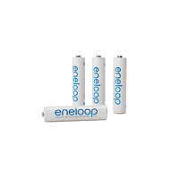 Panasonic Eneloop AAA 750mAh x4  caja para pilas