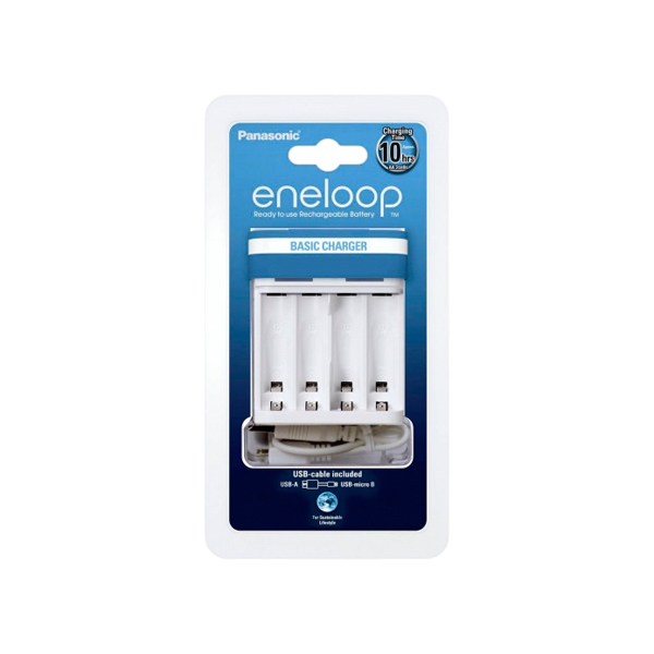 Panasonic Eneloop Cargador USB sin pilas Panasonic Eneloop Cargador USB sin pilas