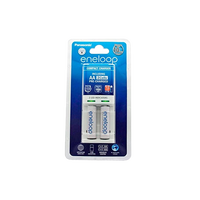 Panasonic Eneloop Cargador Compacto  2 pilas AA 1900mAh