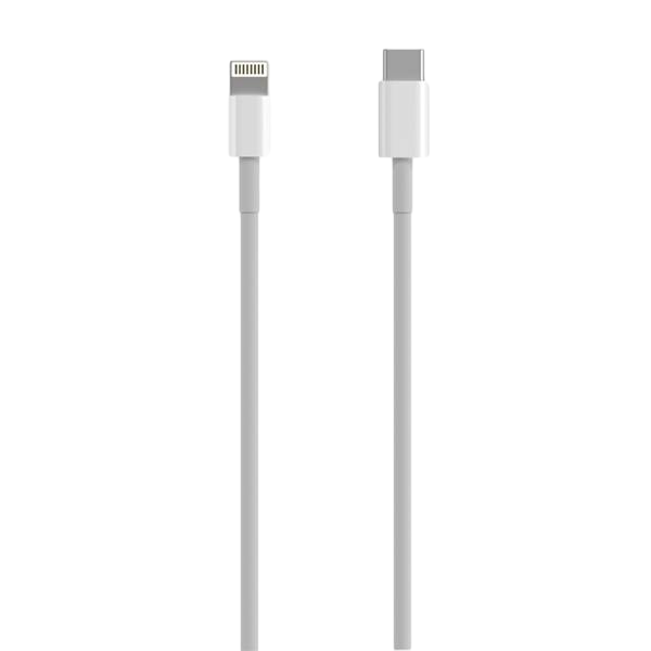 Aisens  Cable Lightning a USB tipo C blanco 1 metros Aisens  Cable Lightning a USB tipo C blanco 1 metros