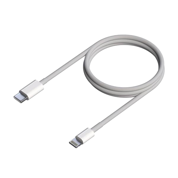 Aisens  Cable Lightning a USB tipo C blanco 1 metros Aisens  Cable Lightning a USB tipo C blanco 1 metros