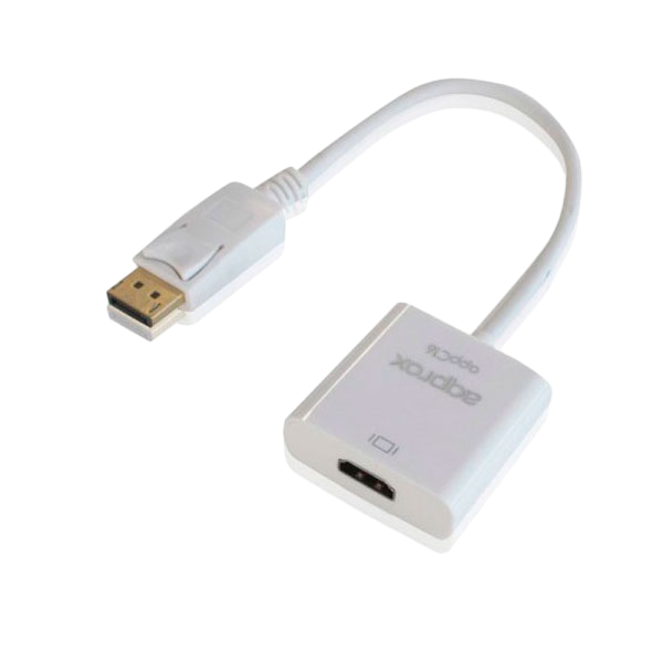 Approx DisplayPortMacho a HDMIHembra  Adaptador Approx DisplayPortMacho a HDMIHembra  Adaptador