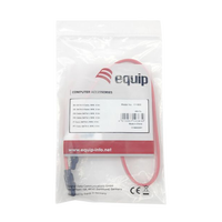 Equip Cable SATA II M A SATA II M 05m Rojo  Cable de datos