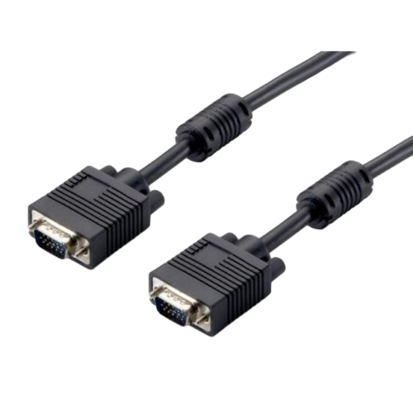 Equip VGA VGAMacho a VGAMacho 5M con FERRITA  Cable Equip VGA VGAMacho a VGAMacho 5M con FERRITA  Cable