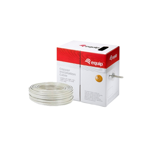 Equip Bobina cable 305M Cat6 UUTP LSZH  Cable de red Equip Bobina cable 305M Cat6 UUTP LSZH  Cable de red