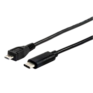 Equip Micro USB B Macho  USB Tipo C 1M  Cable de datos
