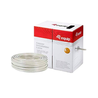 Equip Bobina cable 305M Cat6 SFUTP Rígido Cable de red Equip Bobina cable 305M Cat6 SFUTP Rígido Cable de red
