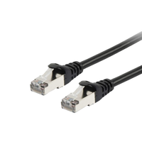 Latiguillo Apantallado Sftp Categoria 6 Hf 5m Color Negro