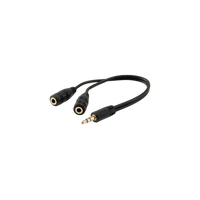 Equip AUDIO Jack 35Macho a 2x Jack 35 Hembra  Cable