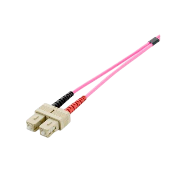 Equip Fibra Óptica OM4 Multimodo Dúplex SCSC libre halógenos 2 metros  Cable Equip Fibra Óptica OM4 Multimodo Dúplex SCSC libre halógenos 2 metros  Cable