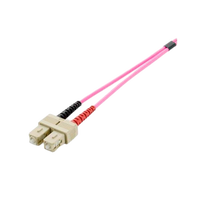 Equip Fibra Óptica OM4 Multimodo Dúplex SCSC libre halógenos 2 metros Cable Equip Fibra Óptica OM4 Multimodo Dúplex SCSC libre halógenos 2 metros Cable