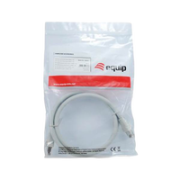 Equip latiguillo Categoría 81 1 Metros Gris  Cable de red