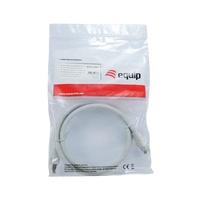 Equip latiguillo Categoría 81 2 Metros Gris  Cable de red