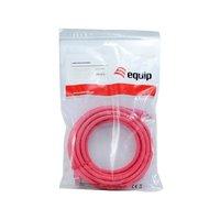 Equip latiguillo Categoría 81 1 Metros Rojo  Cable de red