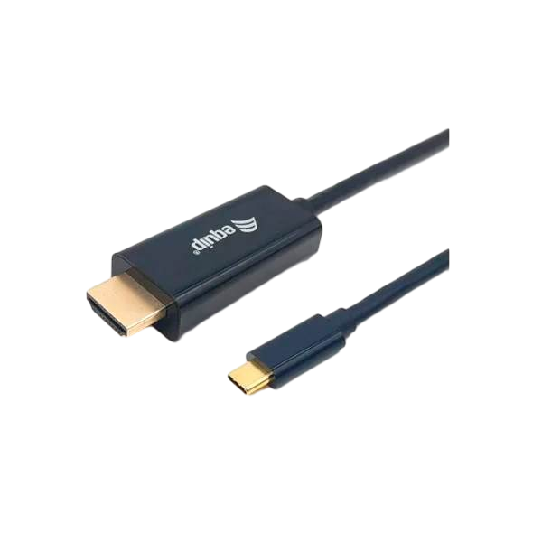 Equip USBC  ThunderBolt 3 Compatible  a HDMIMacho 4K30Hz 2 Metros  Cable de imagen Equip USBC  ThunderBolt 3 Compatible  a HDMIMacho 4K30Hz 2 Metros  Cable de imagen