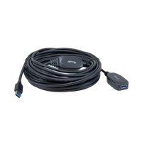 Equip USB Extension 10 metros 5Gbps Negra  Cable