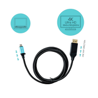 ITec USBC a DisplayPort 150m 4K Cable ITec USBC a DisplayPort 150m 4K Cable