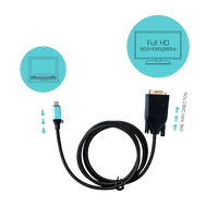 ITec USBC a VGA 1080p 150m  Cable
