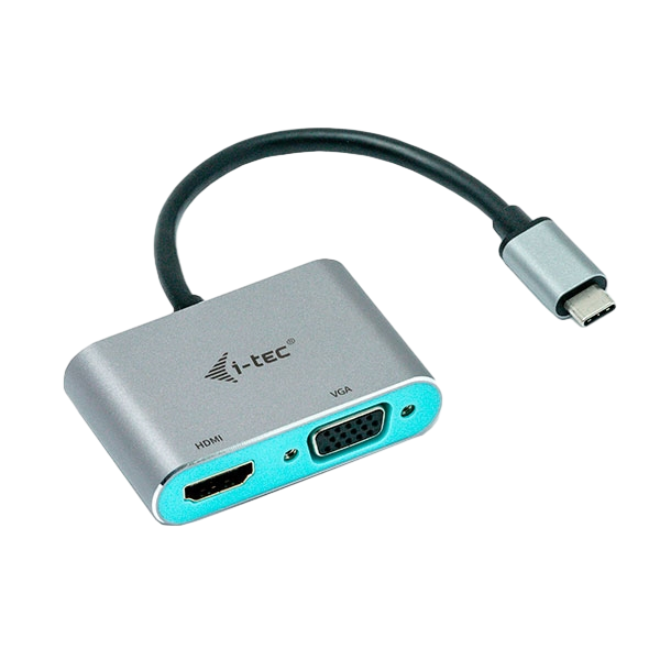 ITec USBC a HDMI VGA  Adaptador ITec USBC a HDMI VGA  Adaptador