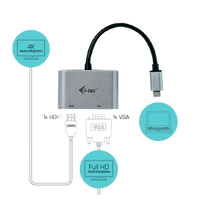 ITec USBC a HDMI VGA Adaptador ITec USBC a HDMI VGA Adaptador