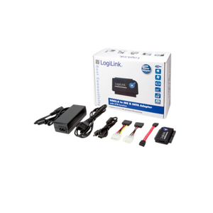 LogiLink Adapter USB 20 to 25  35 Zoll IDE  SATA HDD OT