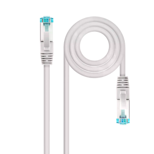 NanoCable latiguillo CAT7 SFTP PIMF 600MHZ 1m Blanco Cable de red NanoCable latiguillo CAT7 SFTP PIMF 600MHZ 1m Blanco Cable de red
