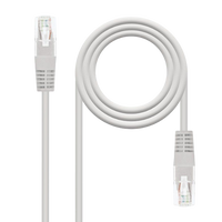 Nanocable Cable de Red Latiguillo RJ45 CAT6 UTP AWG24 Gris 25 m